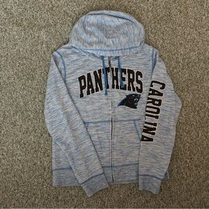Carolina Panthers. Zip hoodie. Women’s L.